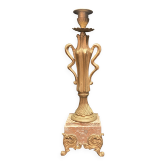 Marble candlestick