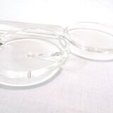 Salad service design Guzzini made in Italy 70s