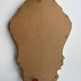 Baroque gilded wood mirror 60x40cm