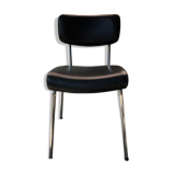 Black skai chair