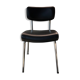 Black skai chair