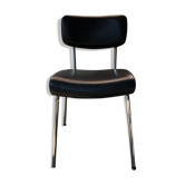 Black skai chair