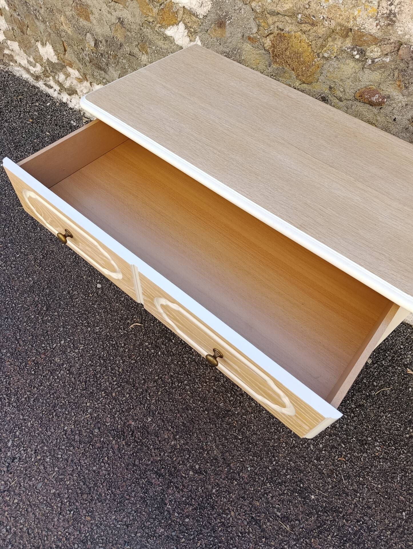 Commode cérusée