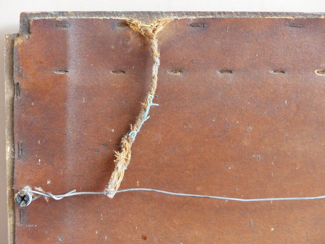 Mirror art deco floral roses and leaves 36c49cm