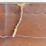 Mirror art deco floral roses and leaves 36c49cm