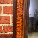 Mirror with wooden frame