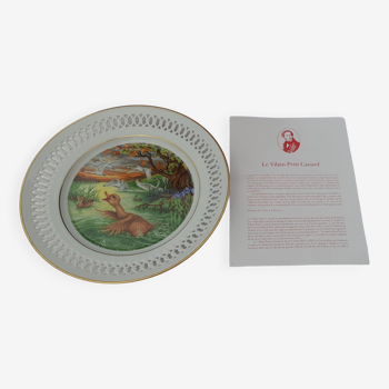 Assiette collection contes Andersen Royal Copenhagen Andersen Le vilain petit canard