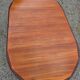 Baumann extendable teak table from the 1960s (2 extensions)