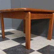 Solid Teak coffee table by S. Burchardt Nielsen 1960s