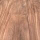 Renovated round extendable farmhouse dining table made of solid wood, 115cm.