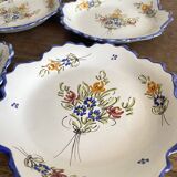 Old Martres Tolosane dessert plates