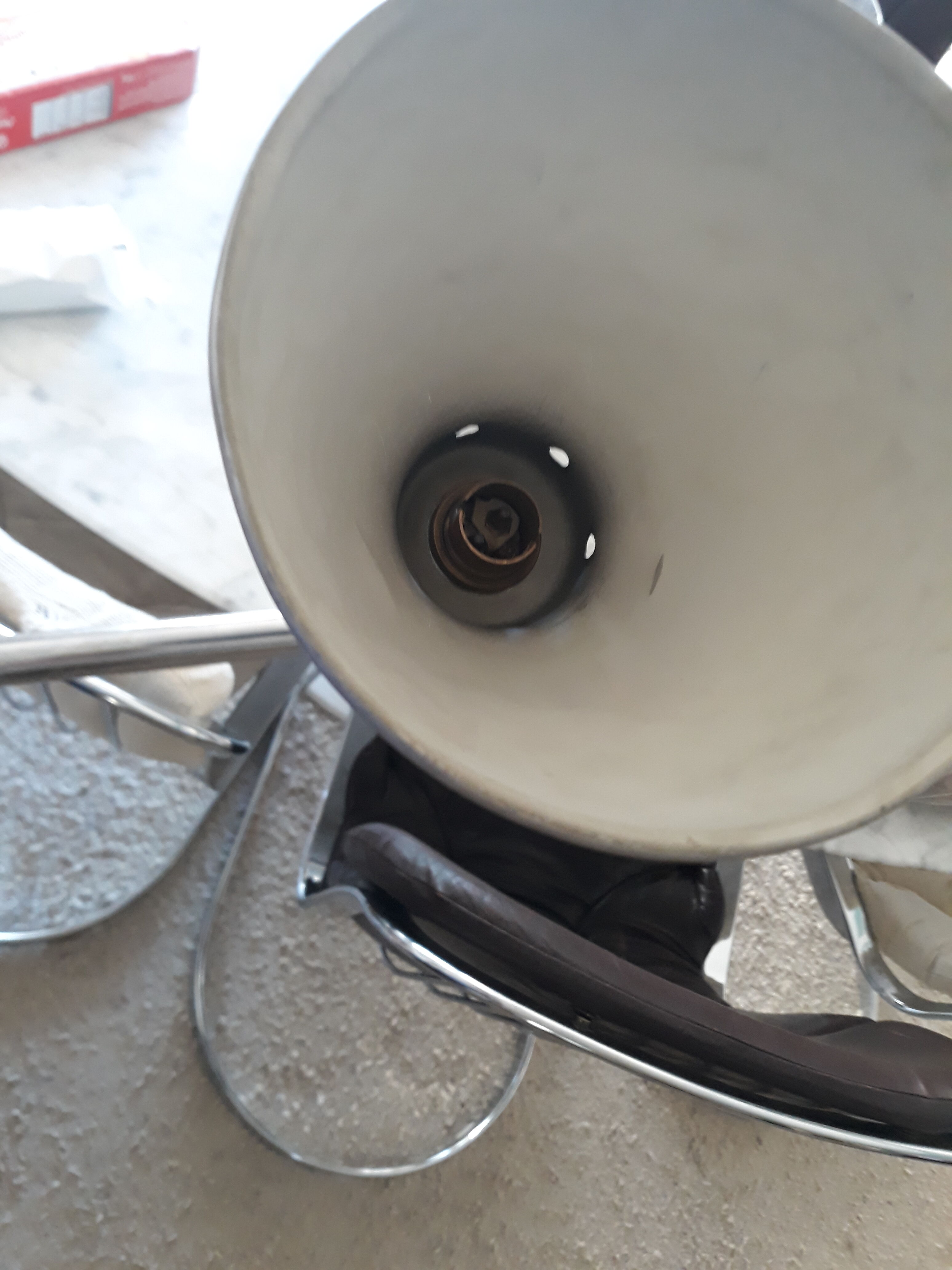 Lampe de Alphonse Pinoit pour Ki-e-Klair années 50
