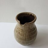 Ceramic pitcher (stoneware) Signed Jean Michel Doix