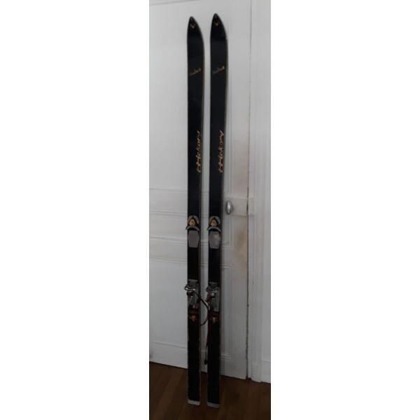 Two rare pairs Rossignol skis (1941 and 1968) | Selency