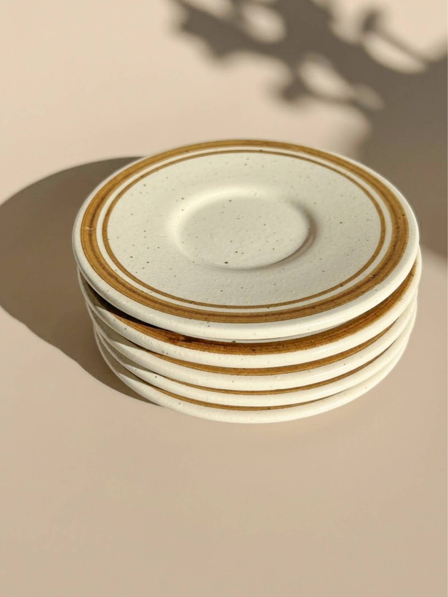 Vintage coffee service Longchamp – French earthenware, 1970s