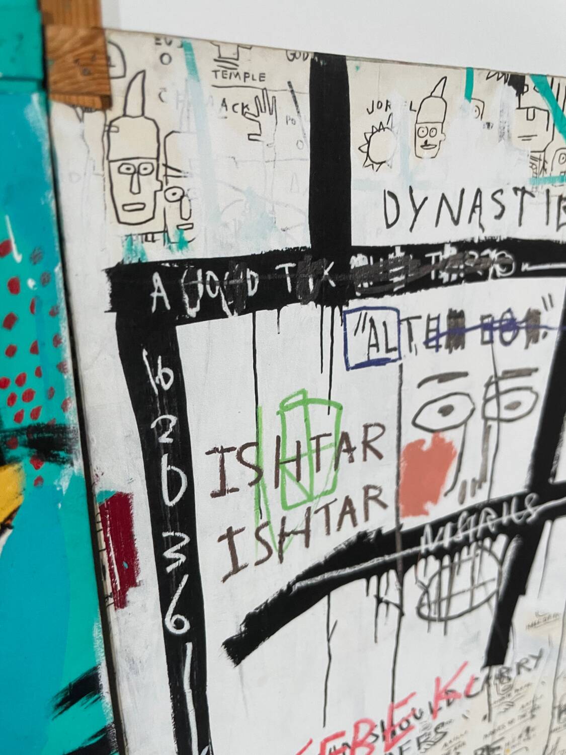 Jean Michel Basquiat (1960-1988), Ishatar 1983, publié par King McGaw, sous licence Arestar New York