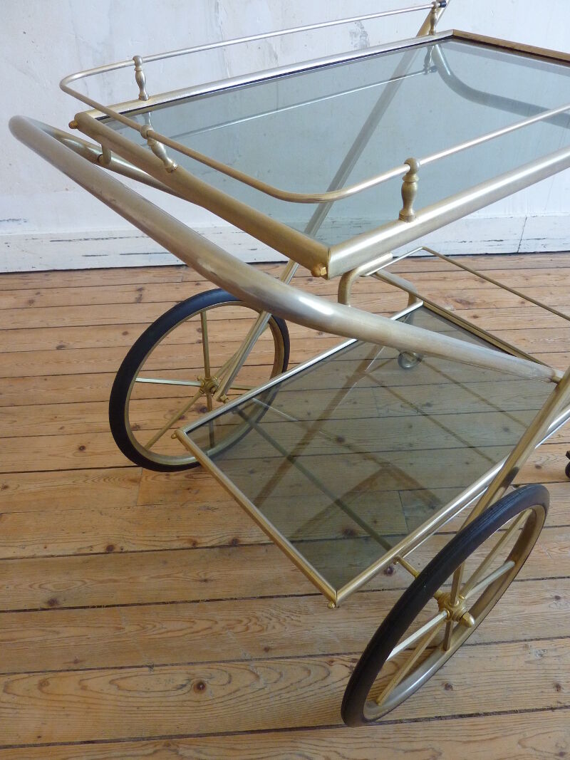 Golden folding trolley