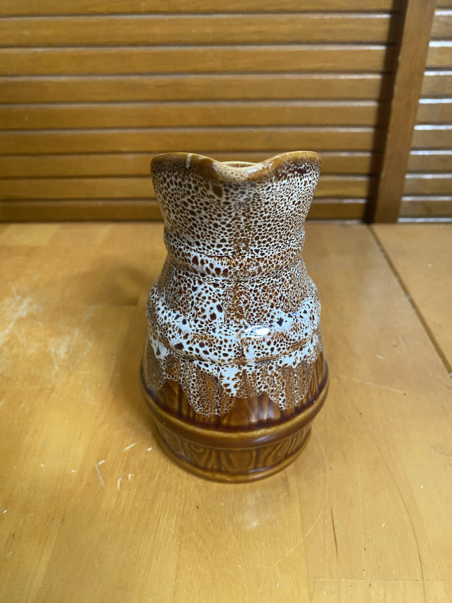 Series 5 Jug Barrel Shape REVOL Flamed Ceramic 1/4 Litre Vintage