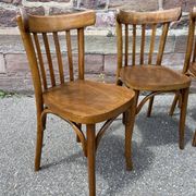 4 Bistro chairs Brasserie bentwood french bistro