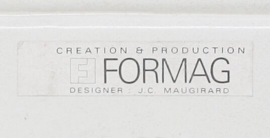 Formag resin shelf, Jean-Claude Maugirard Circa 1968