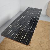 Adjustable vintage table with formica extension cords