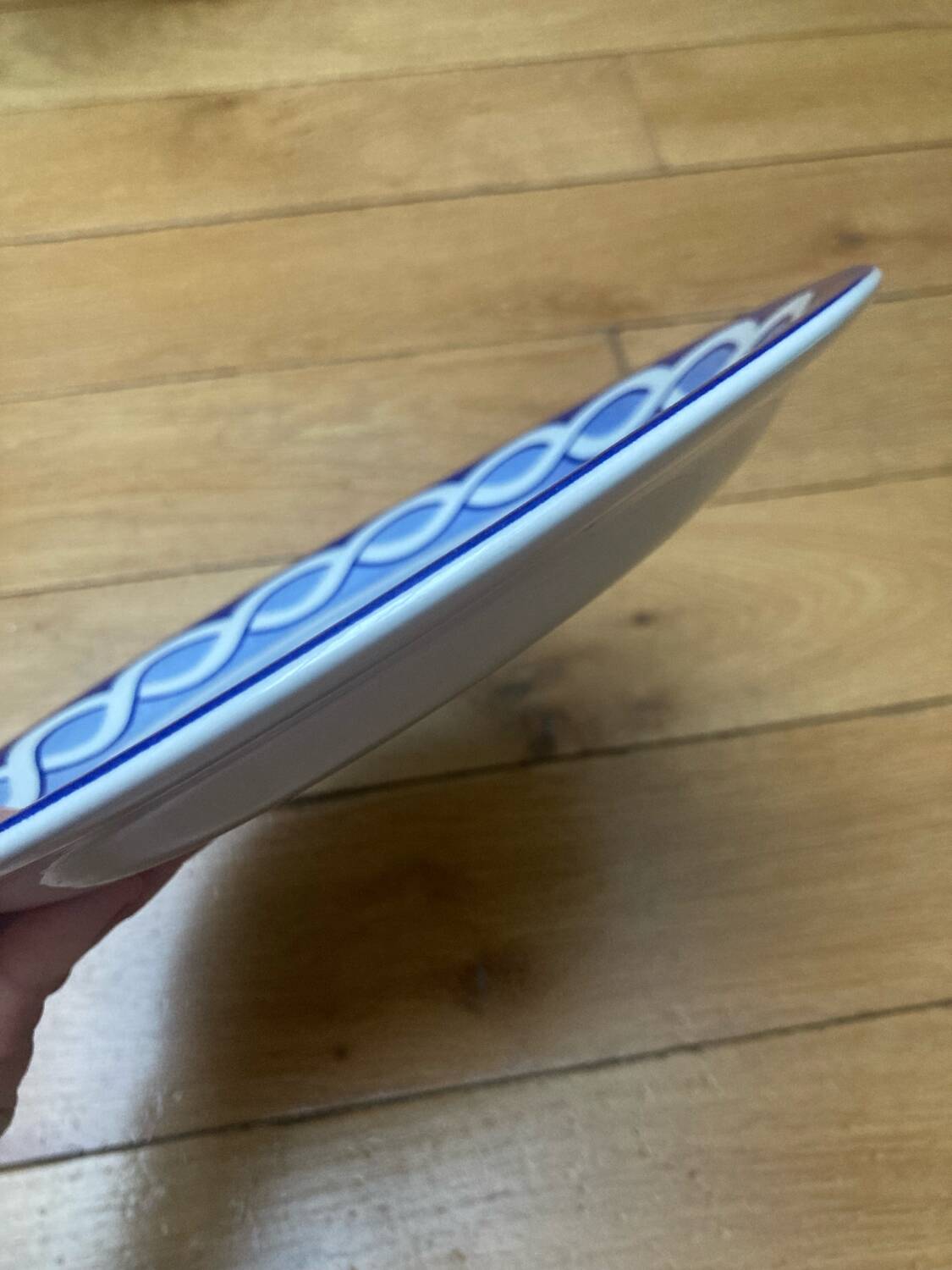 Plat porcelaine anglaise vintage