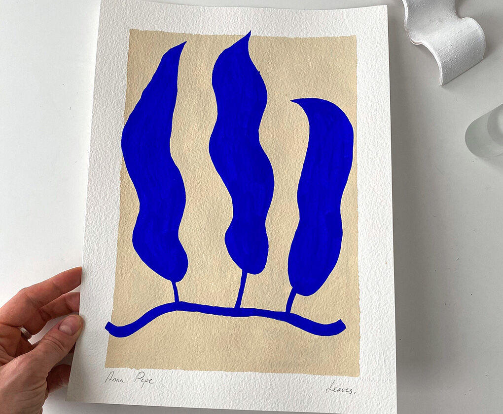 Original gouache painting