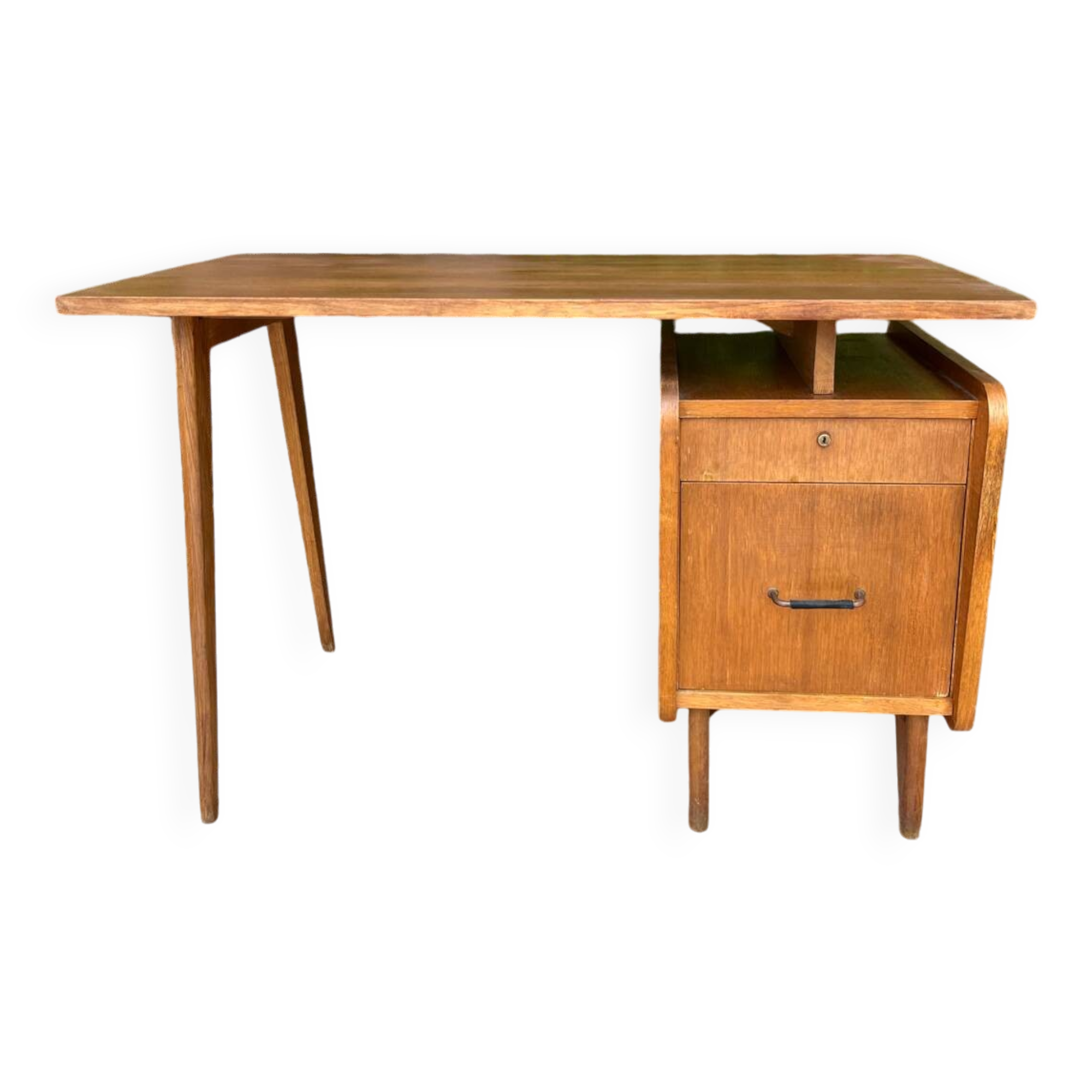 SAM oak desk from the 50s