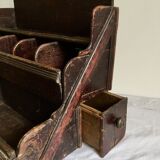 Storage shelf of an old shoemaker