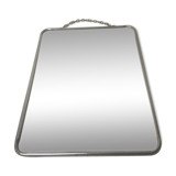 Mirror barber with chain 24x18cm