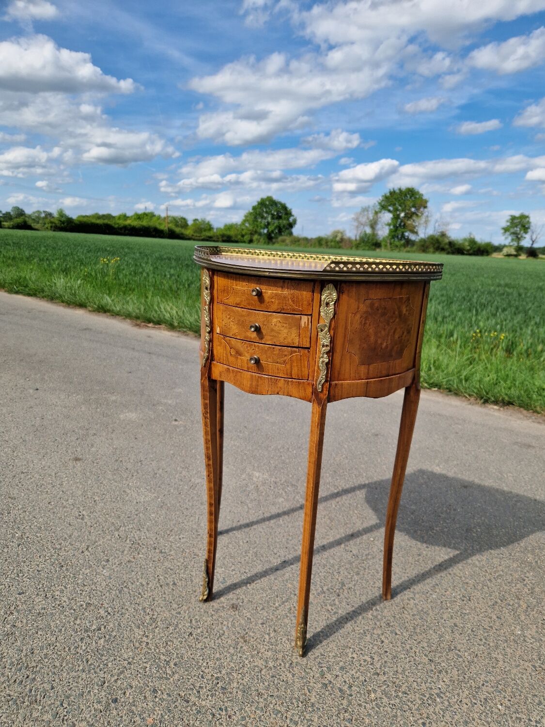 Louis XVI style side table