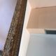 Antique wooden mirror