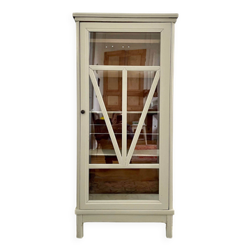 Renovated 1900 glass cabinet