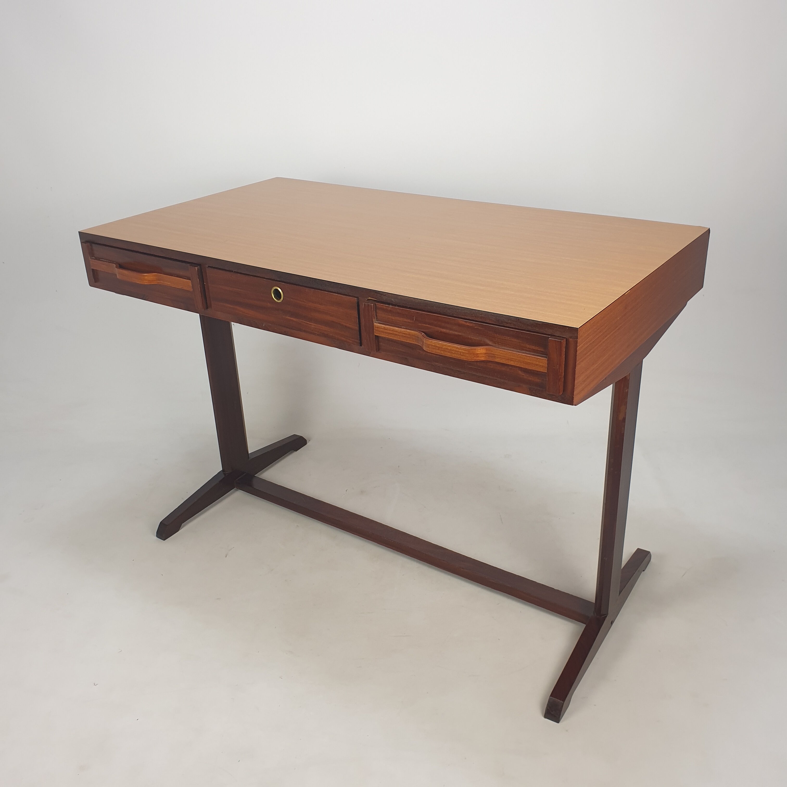 Italian Desk by Gianfranco Frattini, 1950s