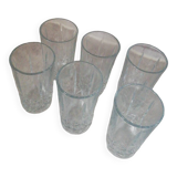 Glass set of 6