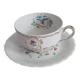 Limoges porcelain cup and saucer Georges Boyer