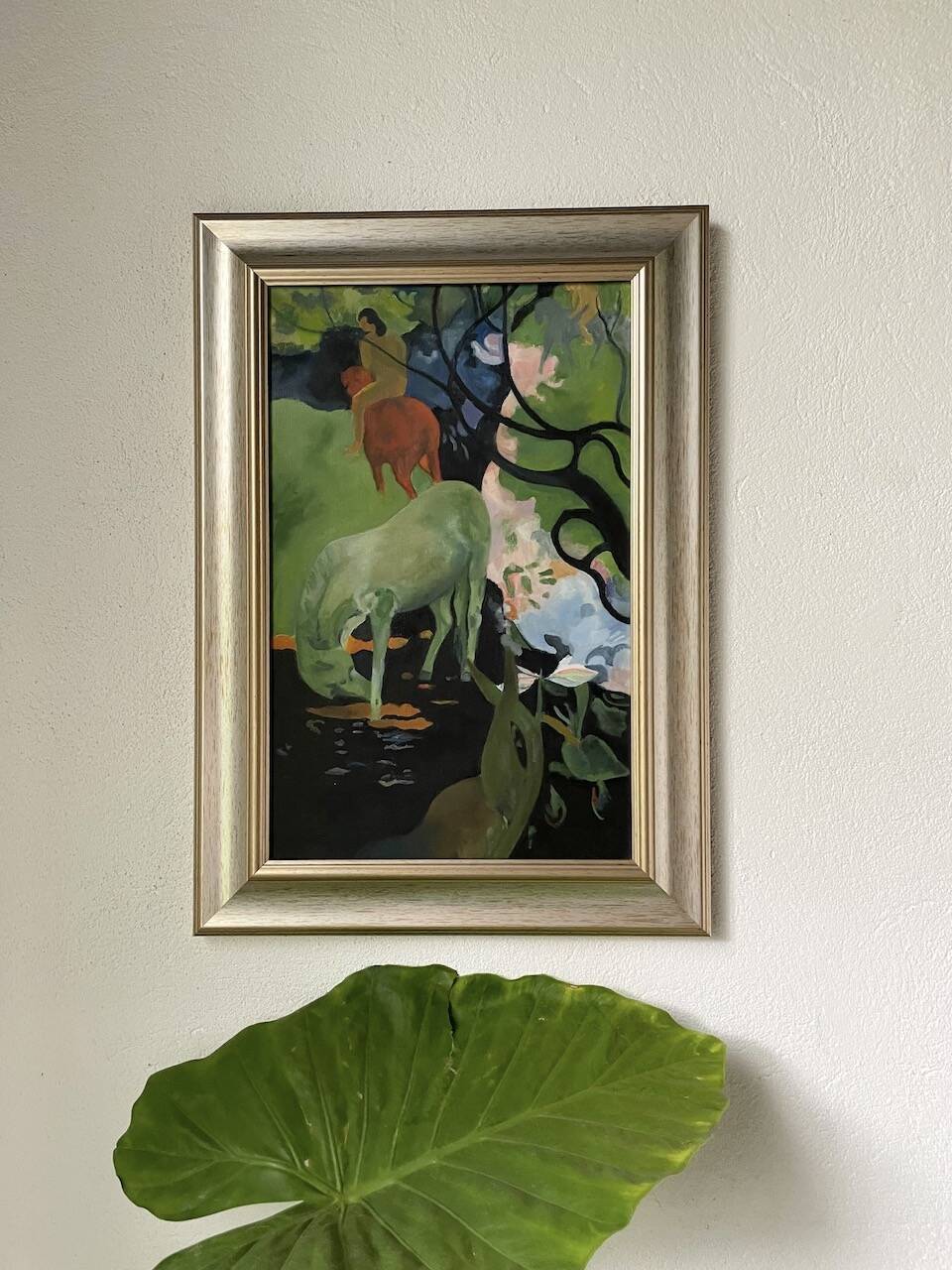 Gauguin oil painting canvas