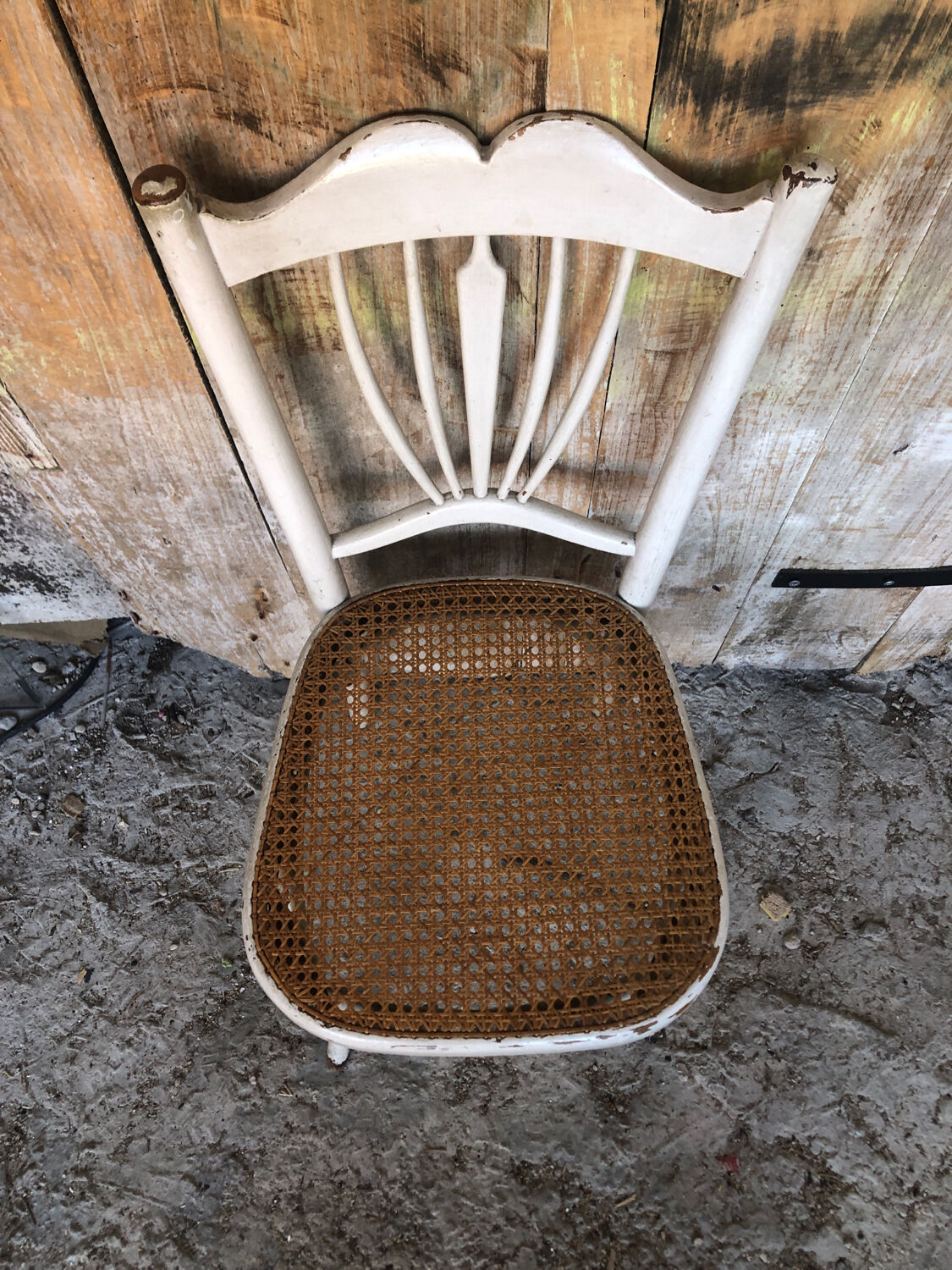 Vintage Fishel bistro chair