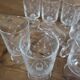 11 Cavalier Luminarc white wine glasses limited series 70's