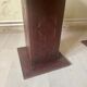 Pair of berber leather bedside tables
