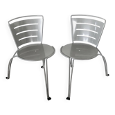Jardin de la Fontaine chairs by jean-Michel Wilmotte for Tebong, France 1987