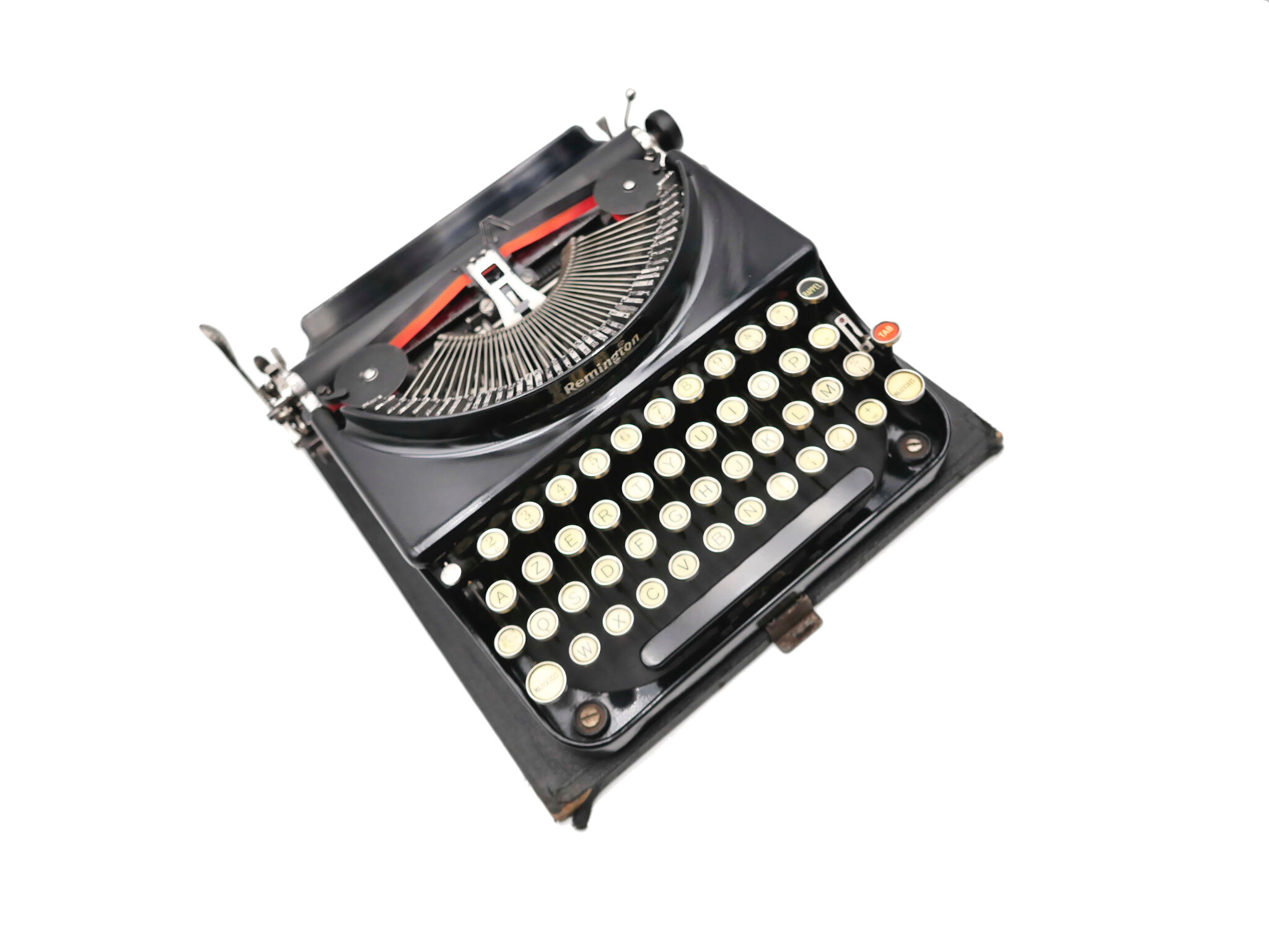 Typewriter remington 3 original usa 1929 revised ribbon new