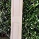Porte h220x42cm étroite de placard ancienne panneautée moulurée