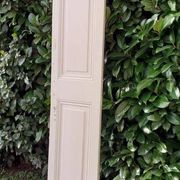 Porte h220x42cm étroite de placard ancienne panneautée moulurée
