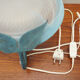 Lampe de chevet, design danois, années 1970, fabriquée au Danemark