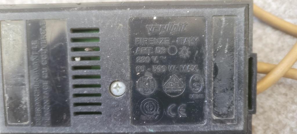 Italian golden halogen floor lamp