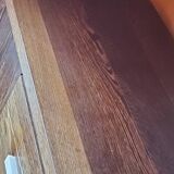 Art Deco style sideboard in palm wood