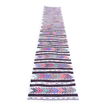 Vintage Turkish hallway rug 62x332 cm