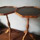 Duo de sellettes anglaises