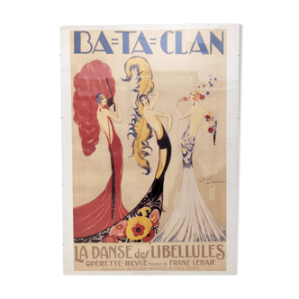 Poster of a performance at the Bataclan